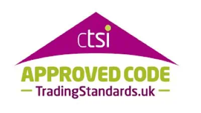 CTSI Approved Code TradingStandards.uk certification logo